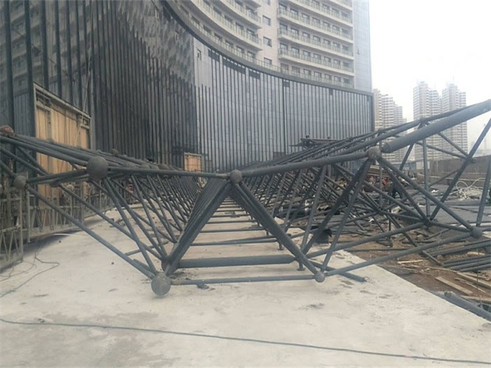 海门万豪酒店雨棚网架